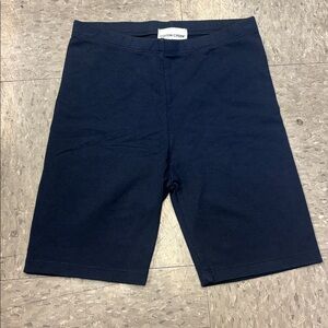 Cotton Citizen Sienna Navy Biker Shorts XS